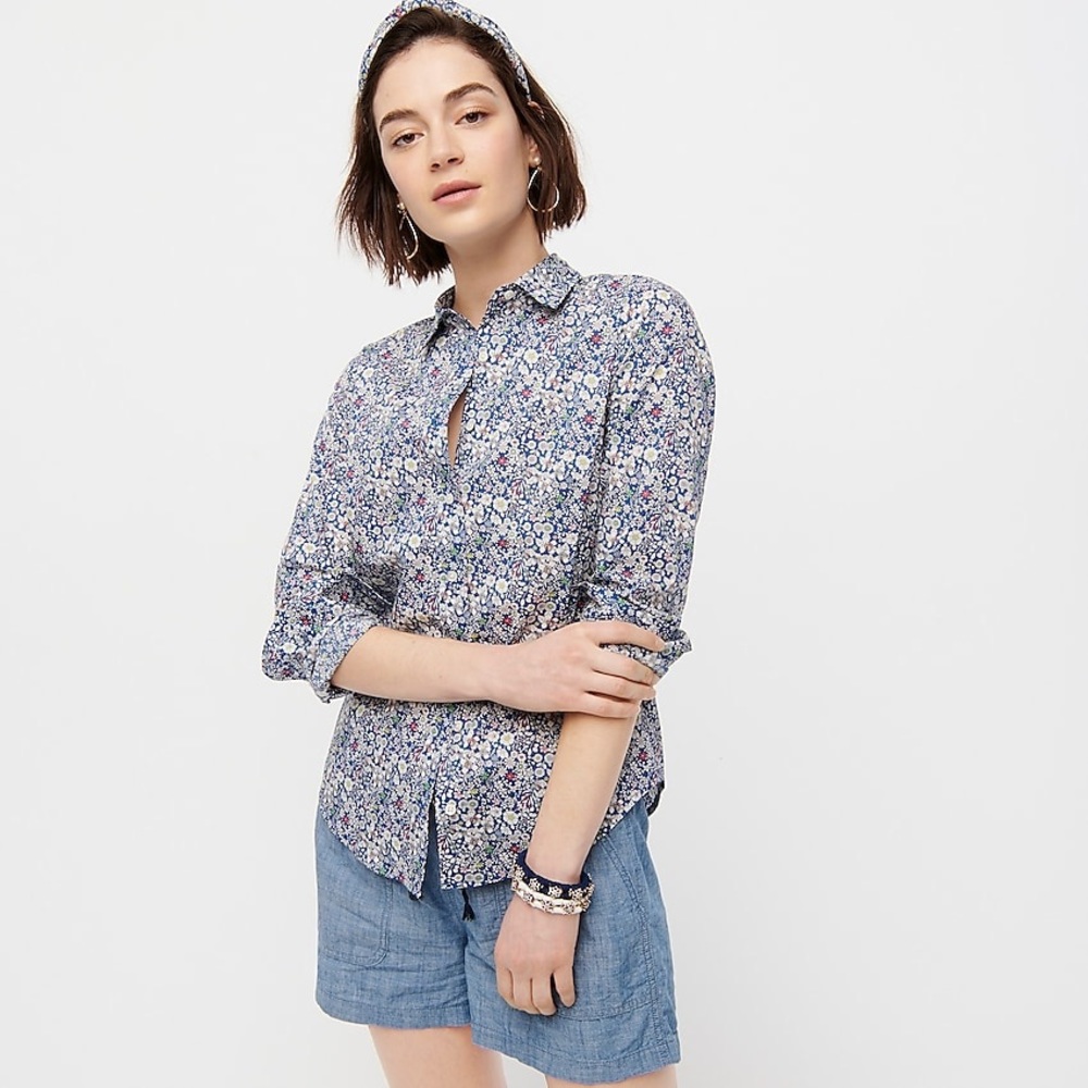 J. Crew | Liberty Perfect Shirt in June’s Meadow
